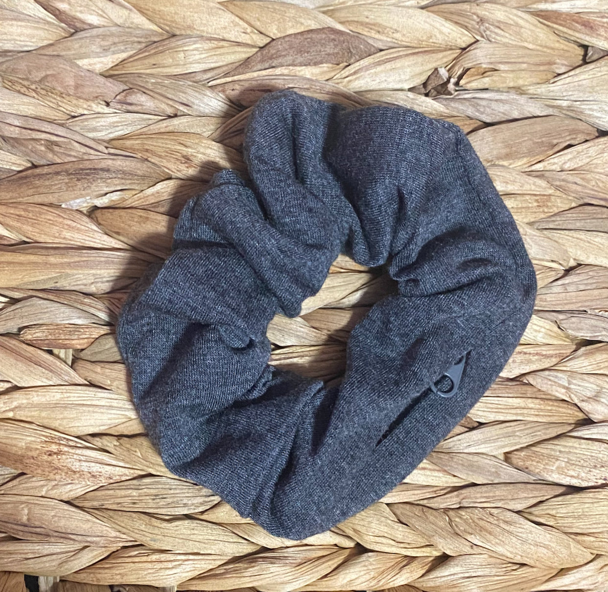 Scrunchie with Zipper