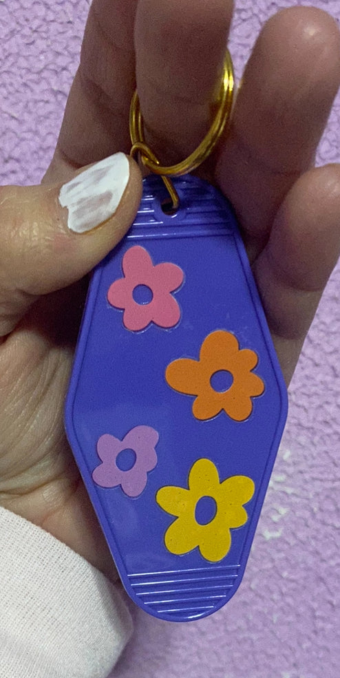 Motel Keychains Flower Daisies