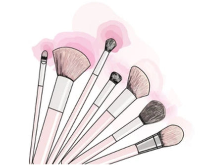 13 PC. Makeup Brush Set